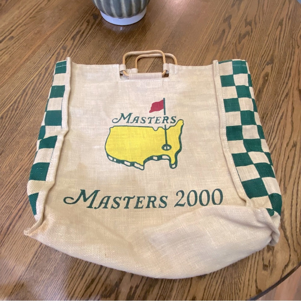 Augusta National Masters 2000 jute tote